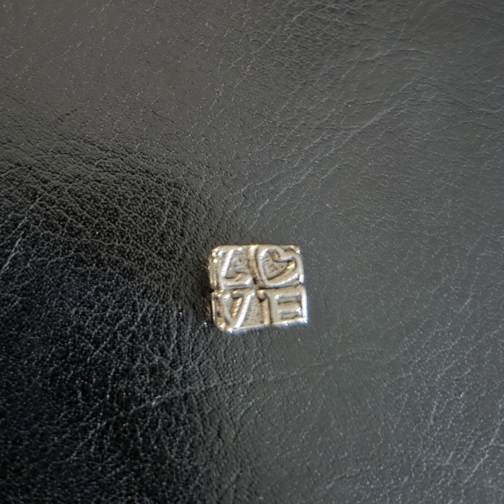 Silver Love Charm